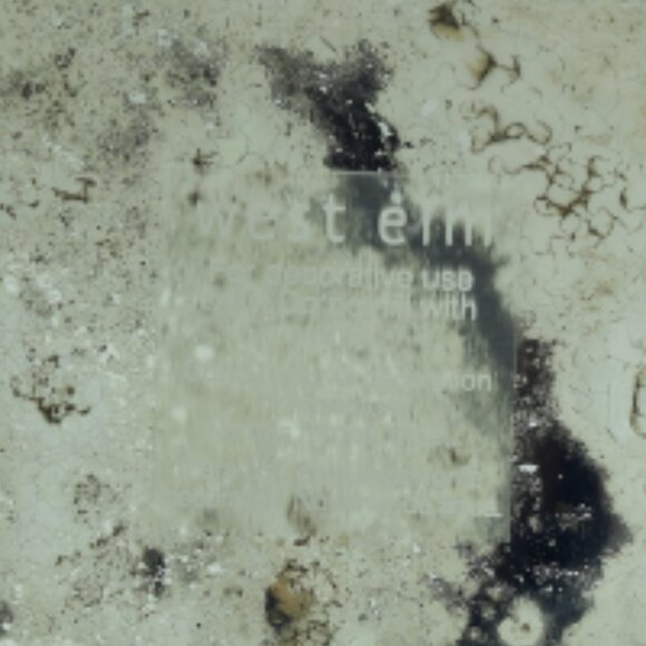 West Elm Mercury Glass Vessel - Picture 4 of 5